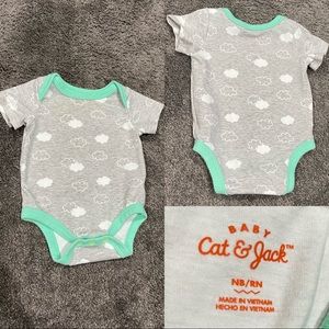 Cloudy unisex onesie